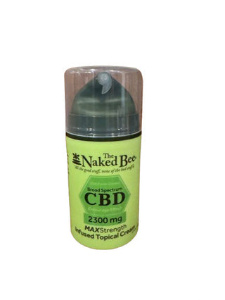 The Naked Bee CBD 2300mg MAXStrength Infused Topical Cream