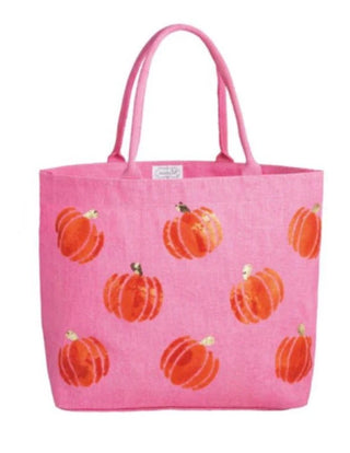 Mudpie Sparkle Tote Pumpkins
