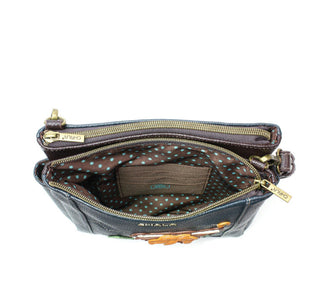 Chala Merry Messenger Highland Cow Navy 854