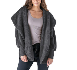 Hello Mello Comfort Zone Cardigan One Size Charcoal