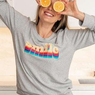 Smile Lounge Crewneck