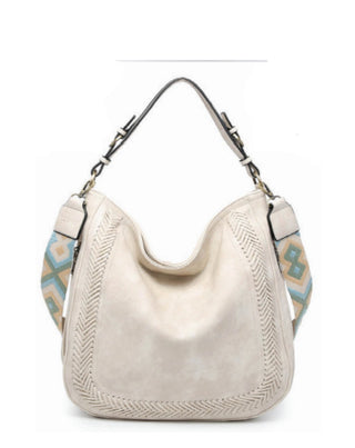 Jen & Co Aris Hobo Bag Off White M2049