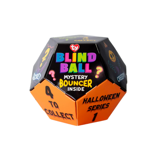 Ty Beanie Bouncer Halloween blind box holding one surprise plush bouncer
