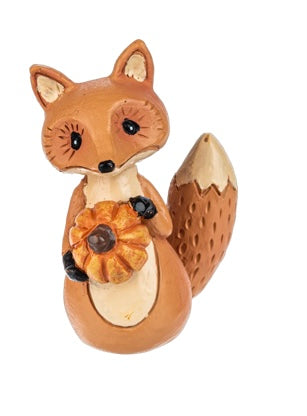 Autumn Joy Fox w/Pumpkin