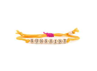 MudLove Bitty Beads Bracelet Sunshine