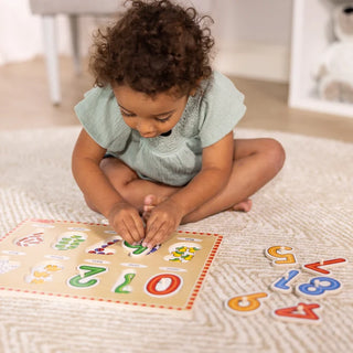 Melissa & Doug See-Inside Peg Puzzle Numbers
