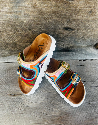 Very G Rayna Platform Sandal Multi