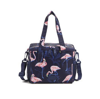 Vera Bradley Ripstop Lunch Cooler Flamingo Party