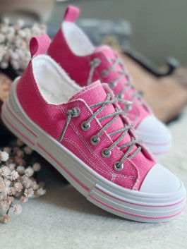 Very G Aman Sparkle Sneaker Pink