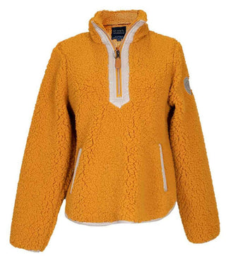 Mustard Yoke Neck Pullover
