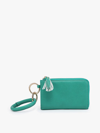 Jen & Co Liv Bangle Wallet Kelly Green M1973