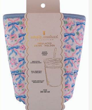 Simply Southern Large Drink Sleeve Ribbon