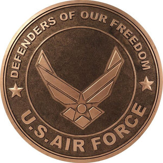 Spoontiques Air Force Bronze Garden Stone