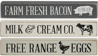 Farm Mini Block Sign