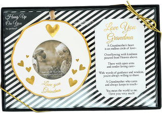 Photo Frame Ornament Love You Grandma
