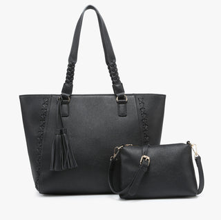 Jen & Co Lisa Hobo Black M2351