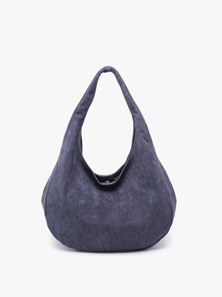 Jen & Co Katherine Round Hobo Navy M2573