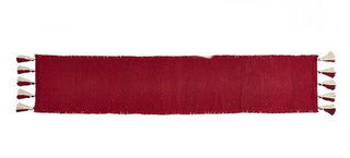 Mudpie Red Ponchaa Table Runner