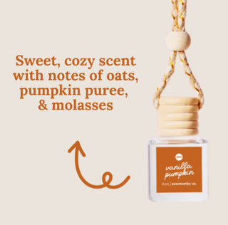 Noteworthy Co. Car Diffuser Vanilla Pumpkin