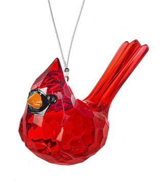 Acrylic Cardinal Ornament