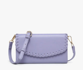 Jen & Co Kyle Wallet Crossbody Dark Lilac M2345