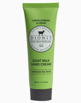 Dionis Goat Milk 1oz Hand Cream Lemon Verbena & Cream