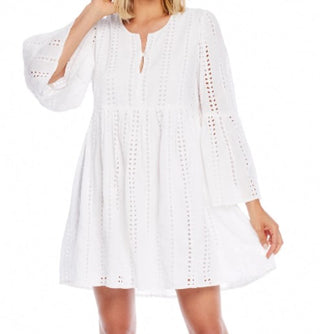Mudpie Raylee Eyelet Dress White