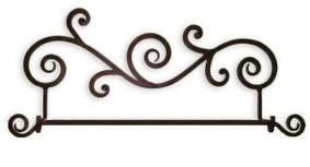 Forged Garden Flag Wall Bracket