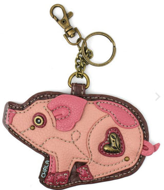 Chala 806 Key Fob/Coin Purse Pig