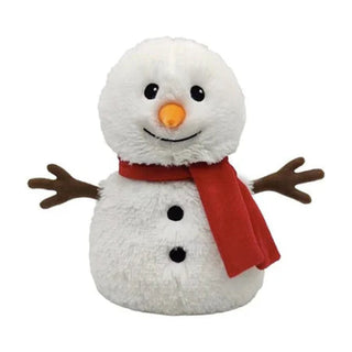 Warmies Snowman Red Scarf