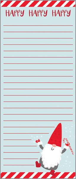 Happy Gnome Christmas List