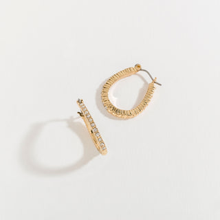 Stone Hoop Ear Sense