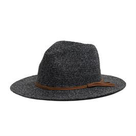 Lottie Ranch Hat Charcoal Gray