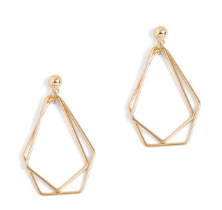 Whispers Small Gold Delicate Triangles WN004162