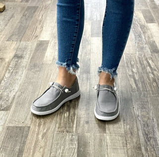 Corkys Kayak Slip On Grey