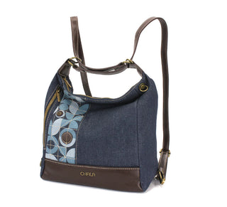 Chala Retro Convertible Purse Denim 913