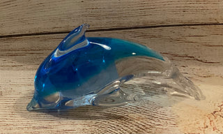 Handblown Glass Dolphin