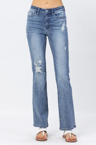 Judy Blue Destroyed Bootcut 82405