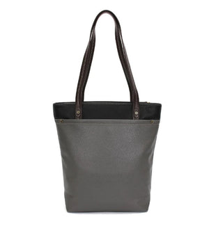 Chala 855 Deluxe Everyday Paw Print Tote Gray