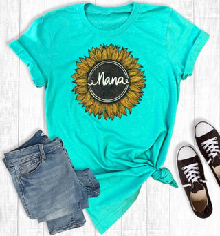 The Way Down South Sunflower Nana Graphic T-Shirt