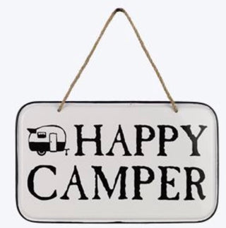 Metal Camper Wall Sign
