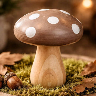 Mini Wooden Mushroom