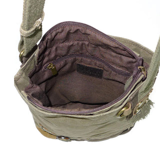 Chala Patch Crossbody Olive 903