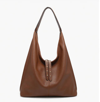 Jen & Co Tori Slouchy Hobo Brown M2621