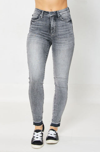 Judy Blue Tummy Control Release Hem Skinny 88792