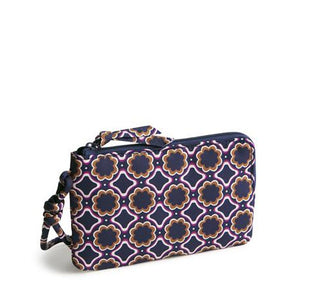 Vera Bradley Zip Wristlet Lattice Florets