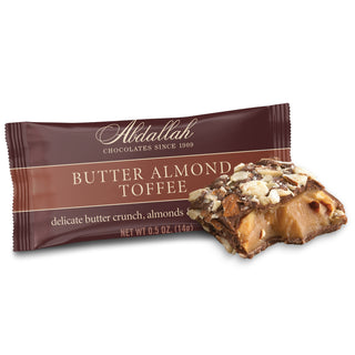 Abdallah Butter Almond Toffee Individuals 0.6oz