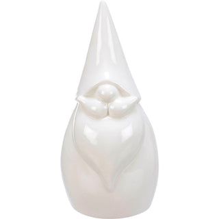 White Cermaic Santa Figurine