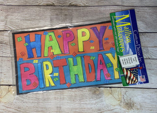 Happy Birthday Mail Wrap