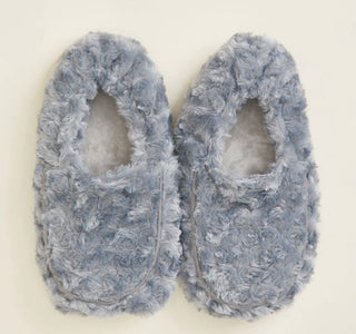 Warmies Slippers Curly Grey